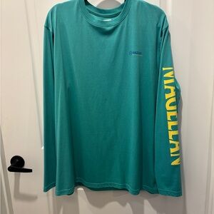 Magellan Outdoors Men's Aqua Long Sleeve Tee